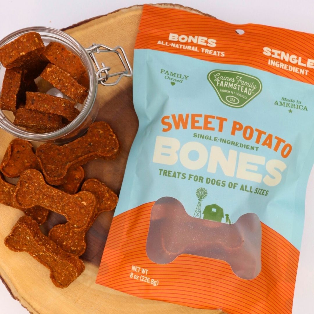 Sweet Potato Bones: Single-Ingredient Dog Chews