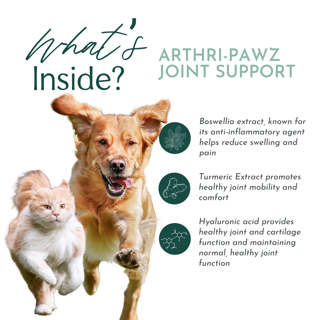 Arthri-Pawz Glucosamine Joint Supplement for Dogs and Cats