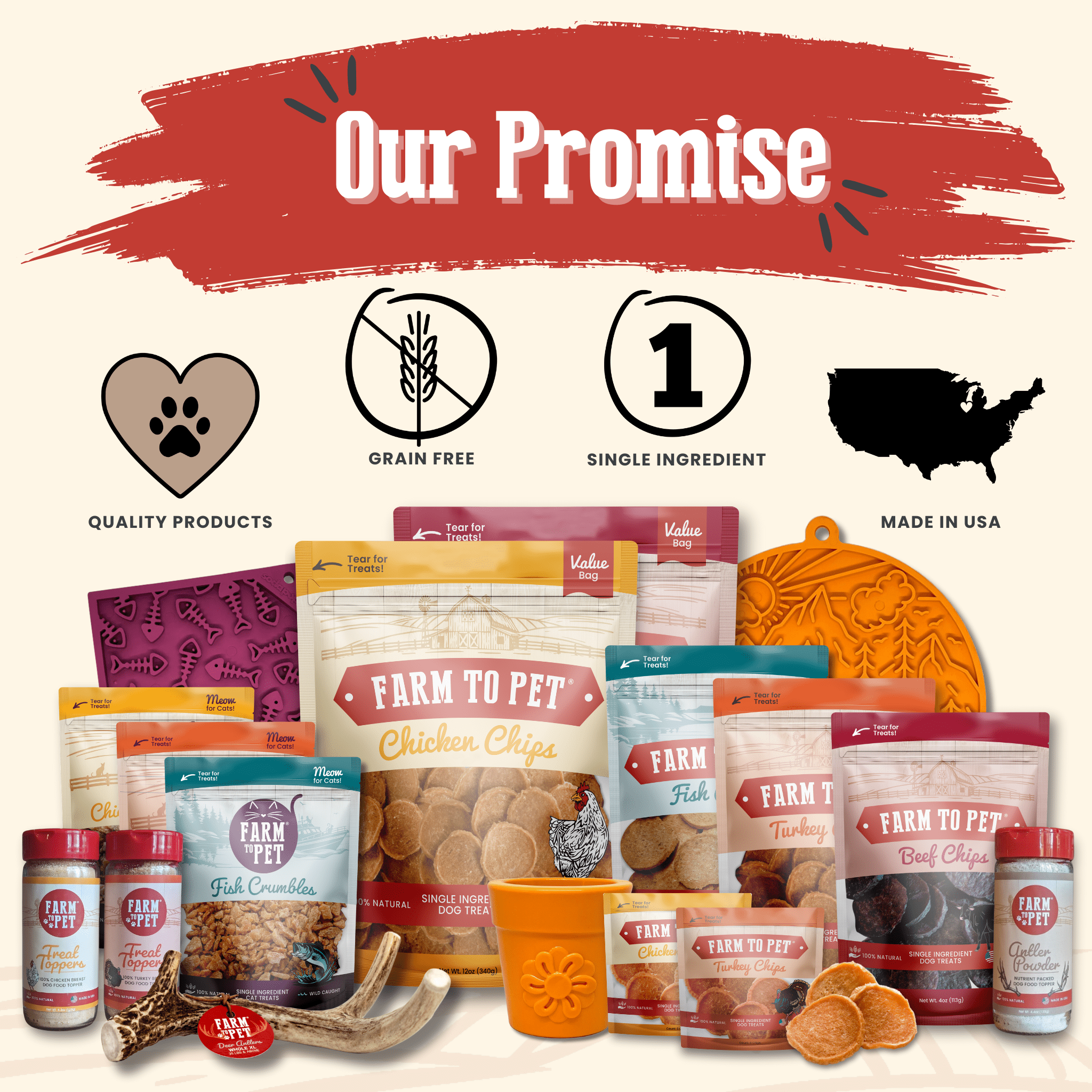 Chicken Chips for Dogs | Single-Ingredient, Made in USA