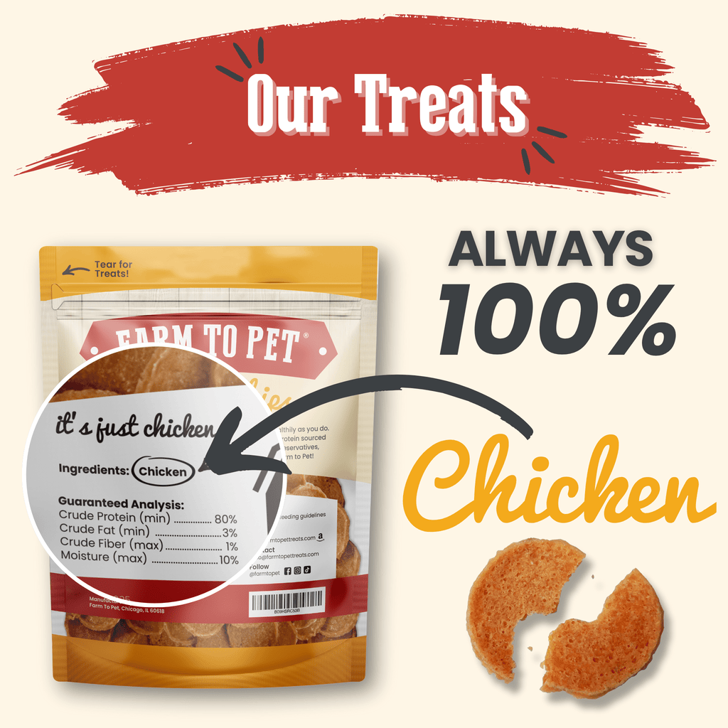 Chicken Chips for Dogs | Single-Ingredient, Made in USA