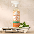 Puracy plant-based enzyme pet stain and odor remover spray bottle