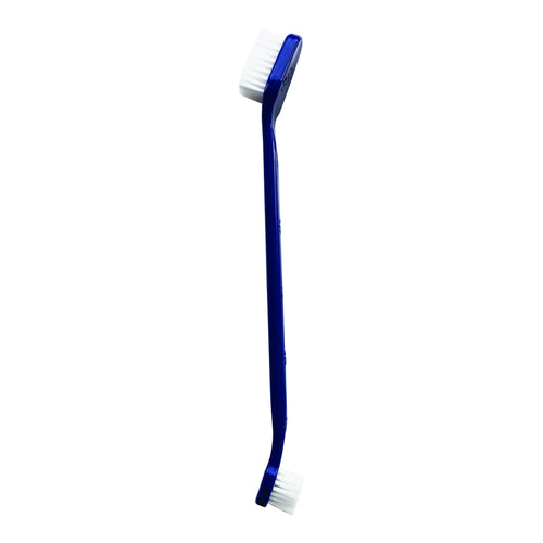 Bluestem dual ended dog toothbrush with soft bristles