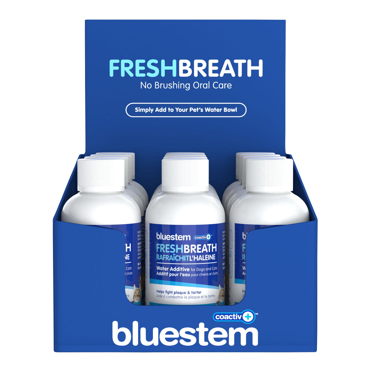 Case of 12 Bluestem original water additive 2 oz bottles