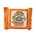 Heavenly Hounds Relaxation Squares peanut butter calming treats for dogs on white