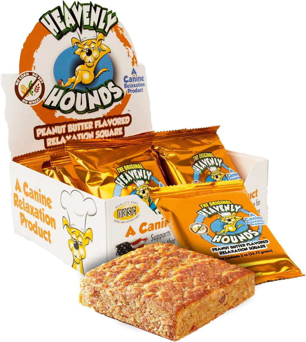 Heavenly Hounds Relaxation Squares box and pack