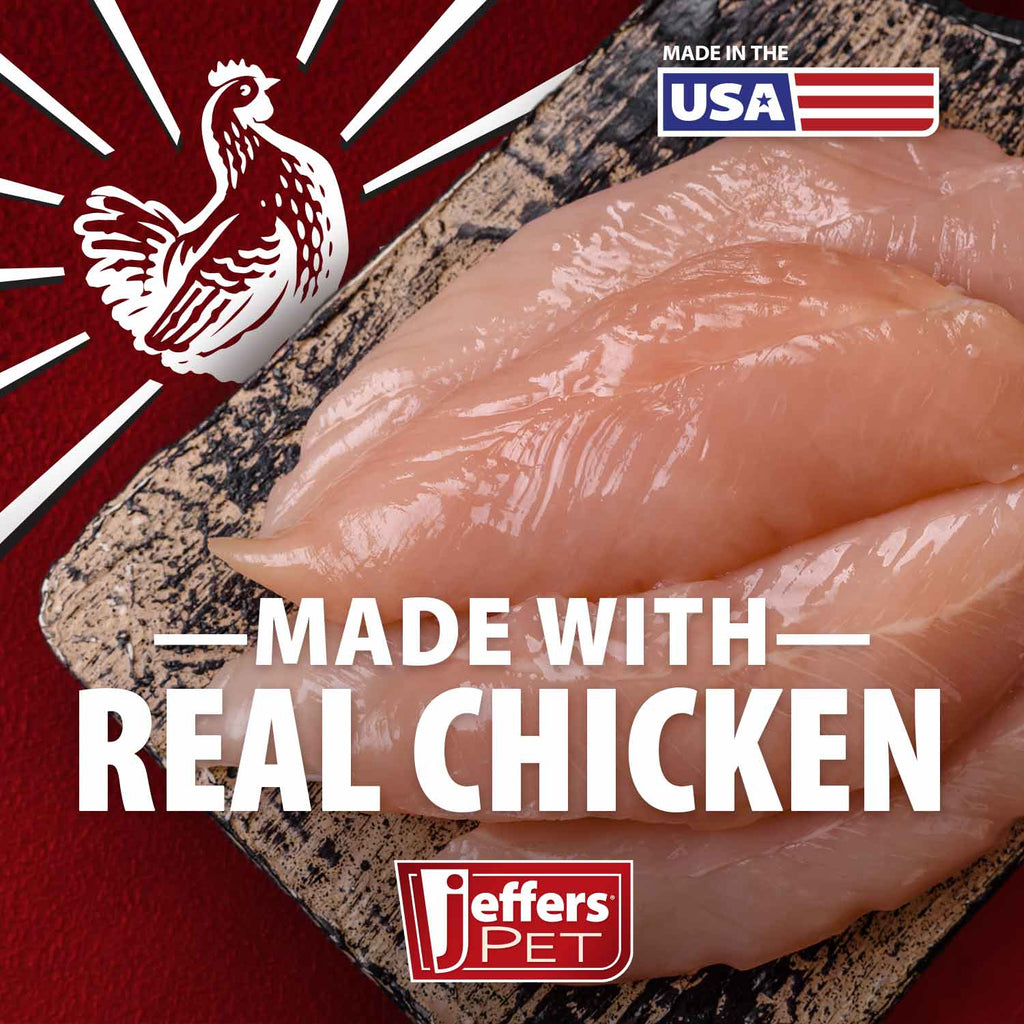 Jeffers Natural Chicken Jerky for Dogs (24 oz)