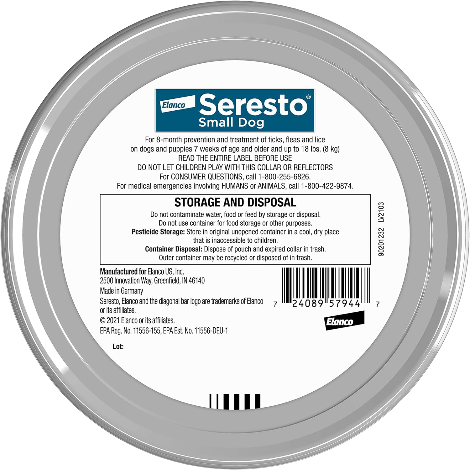 Seresto Flea & Tick Collar for Dogs