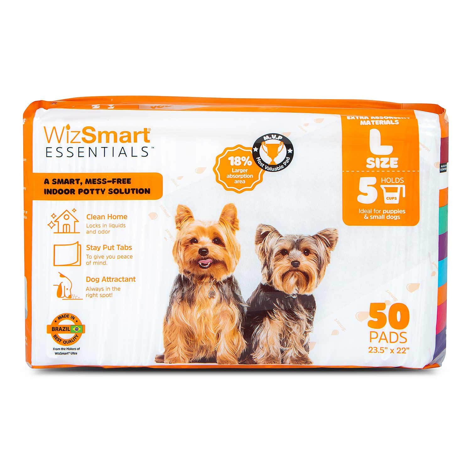 WizSmart Large Dog Training Pads