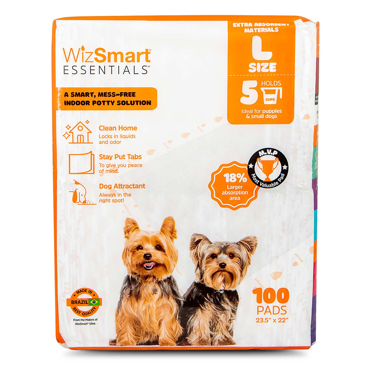 WizSmart Large Dog Training Pads